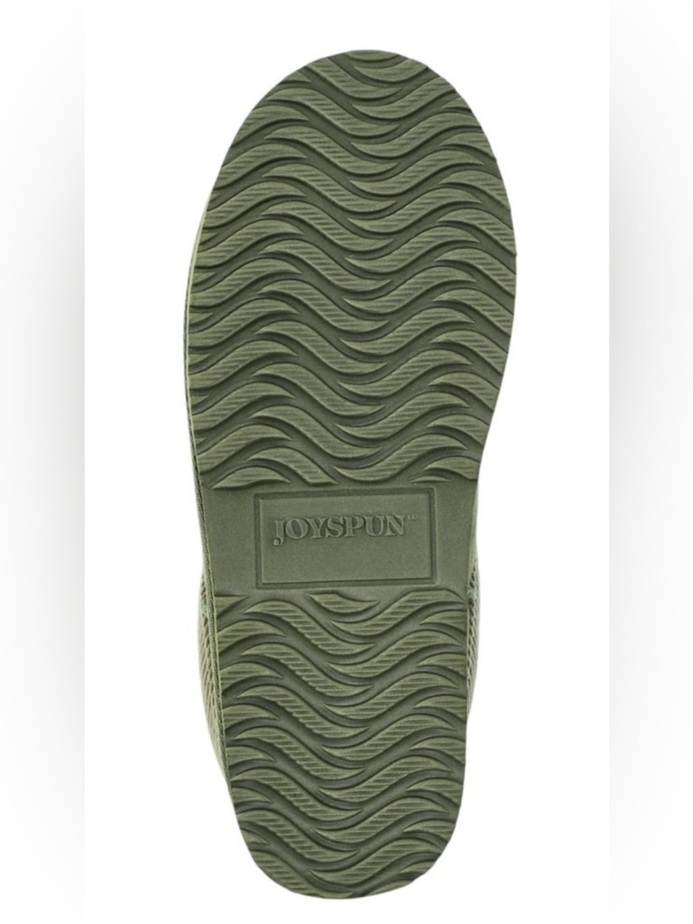 Women’s Olive Green Suede Slip-On Shearling Clog Slippers Size 8 NWT - Picture 5 of 6